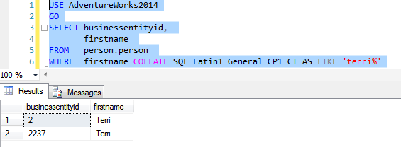 case-sensitive-search-in-sql-server