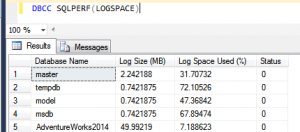 SQL Server shrinking transaction log file