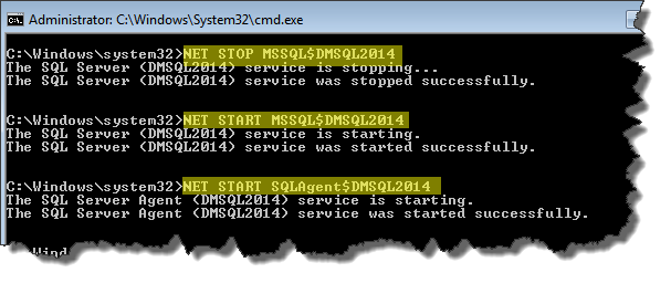 Start SQL Server In Single User Mode Command Prompt