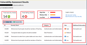 SQL Server Vulnerability Assessment using SSMS - SQLServerGeeks