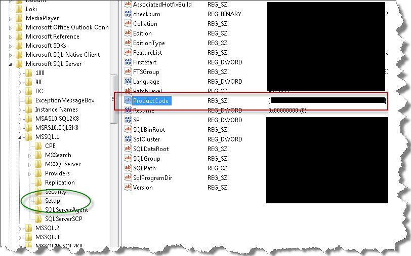 1_Finding_out_SQL_Server_product_code_from_Windows_registry