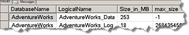 4_SQL_Server_Query_to_find_the_size_of_the_database_and_database_file