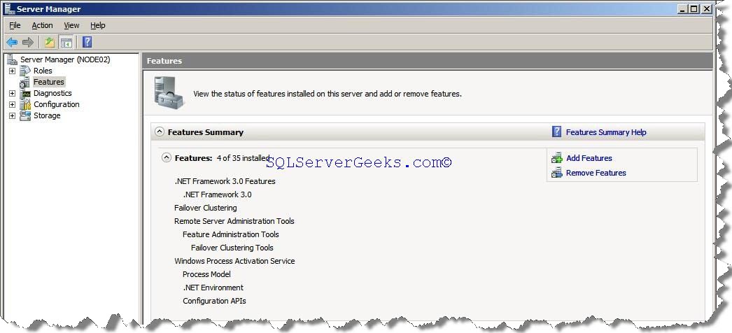 1_SQL_Server_Enable_Powershell_Feature_in_Windows_Server_2008_R2