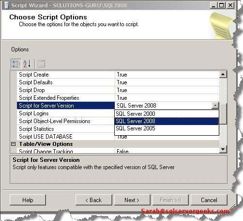 4_SQL_Server_Scripting_Data_along_with_Schema